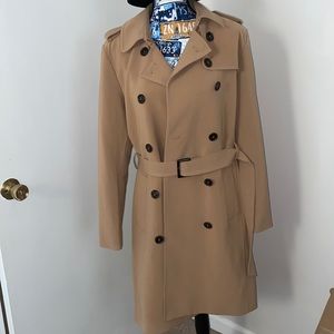 H&M trench coat size small